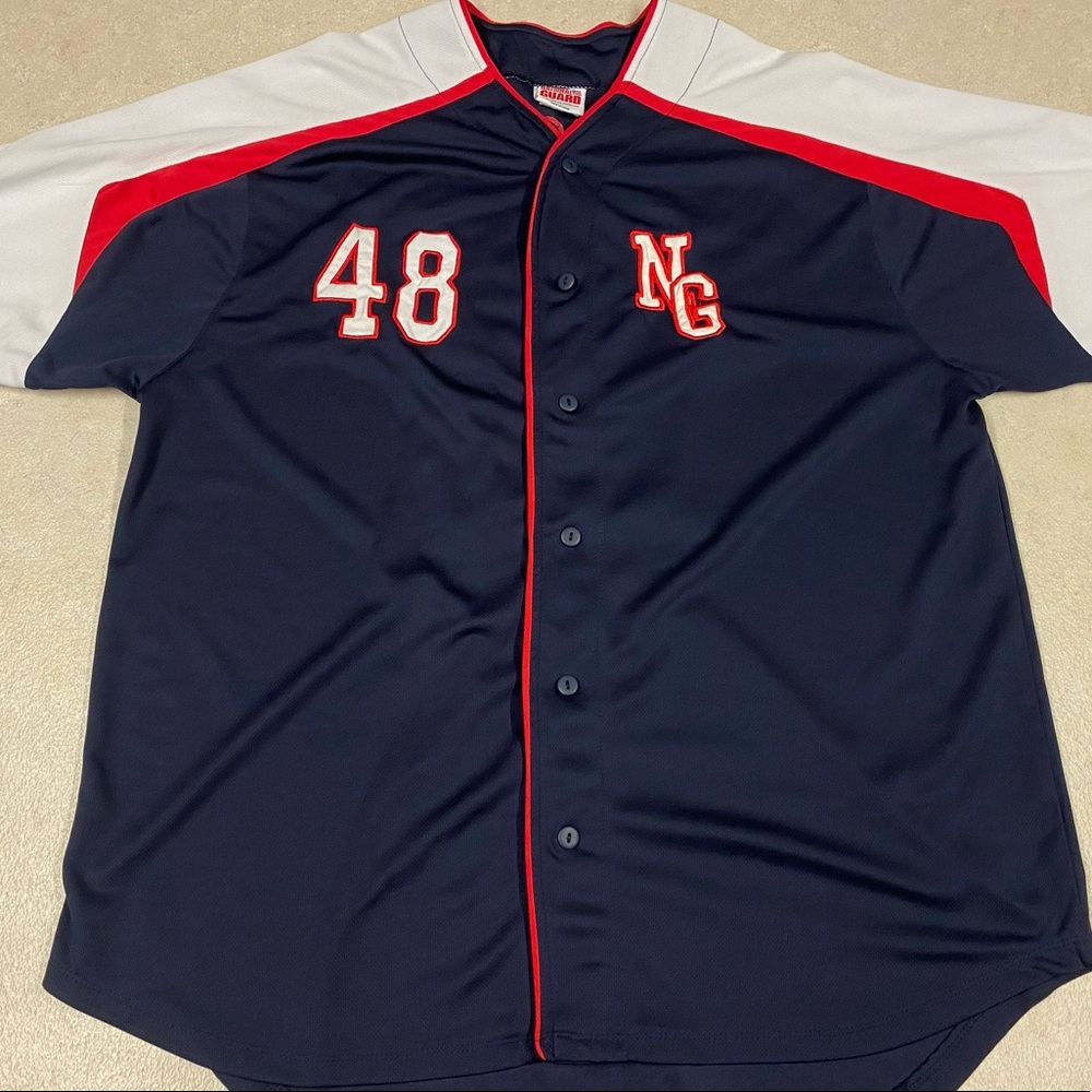 National Guard #48 Baseball Jersey Size XL